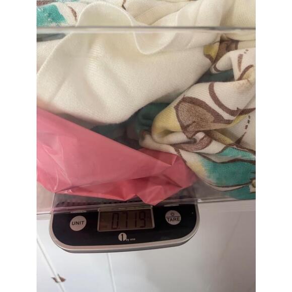 Samantha Gray XL sweater with Turquoise, green and brown flowers - Picture 4 of 4